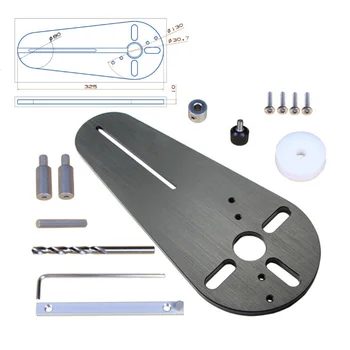 Circle Cutting Jig For Electric Hand Trimmer Wood Router Woodworking Milling