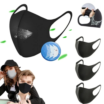 20pcs Unisex Mask Breathable Protective Face Mouth Mask Anti-dust Haze Washable Reusable Earloop Mask For Adults Black D20
20pcs Unisex Mask Breathable Protective Face Mouth Mask Anti-dust Haze Washable Reusable Earloop Mask For Adults Black D20