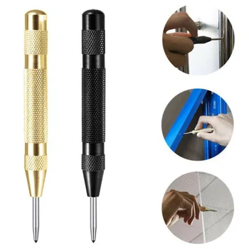 2 Pcs Center Punch Strikes Locator Automatic Spring Type Tool Kit For Threading Center Punch Locator high Hardness Punch Breaker
2 Pcs Center Punch Strikes Locator Automatic Spring Type Tool Kit For Threading Center Punch Locator high Hardness Punch Breaker