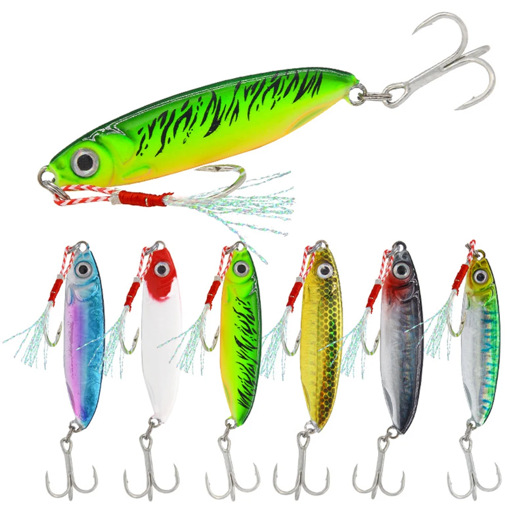 1Pcs 8g/11g/16g/20g Sinking Fishing Lures Artificial Fish Lure Wobblers Hard Bait Fishing Accessoires
1Pcs 8g/11g/16g/20g Sinking Fishing Lures Artificial Fish Lure Wobblers Hard Bait Fishing Accessoires