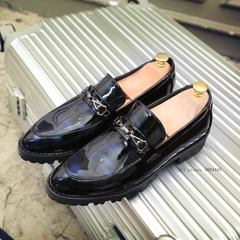 Italian Mens Shoes Brands Luxury Pointed Toe Shoes for Men Fashionable Dress Shoes Men Oxford Trendy Evening Party Loafers
Italian Mens Shoes Brands Luxury Pointed Toe Shoes for Men Fashionable Dress Shoes Men Oxford Trendy Evening Party Loafers