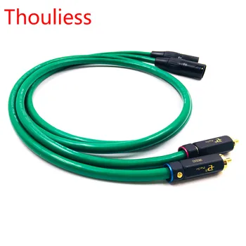 Thouliess Pair Type- BR-109 RCA to XLR Balacned Audio Cable RCA Male to XLR Male Interconnect Cable with MCINTOSH USA-Cable
Thouliess Pair Type- BR-109 RCA to XLR Balacned Audio Cable RCA Male to XLR Male Interconnect Cable with MCINTOSH USA-Cable