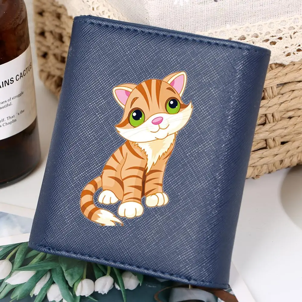 New Cartoon Leather Women's Wallet Cat Designer Pocket Purse Coin Short Three-folding Purses for Student Wallets portfel damski
New Cartoon Leather Women's Wallet Cat Designer Pocket Purse Coin Short Three-folding Purses for Student Wallets portfel damski