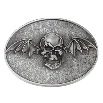 Skull skeleton belt buckle Belt DIY accessories Western cowboy style Smooth belt buckle Punk rock style k19
Skull skeleton belt buckle Belt DIY accessories Western cowboy style Smooth belt buckle Punk rock style k19