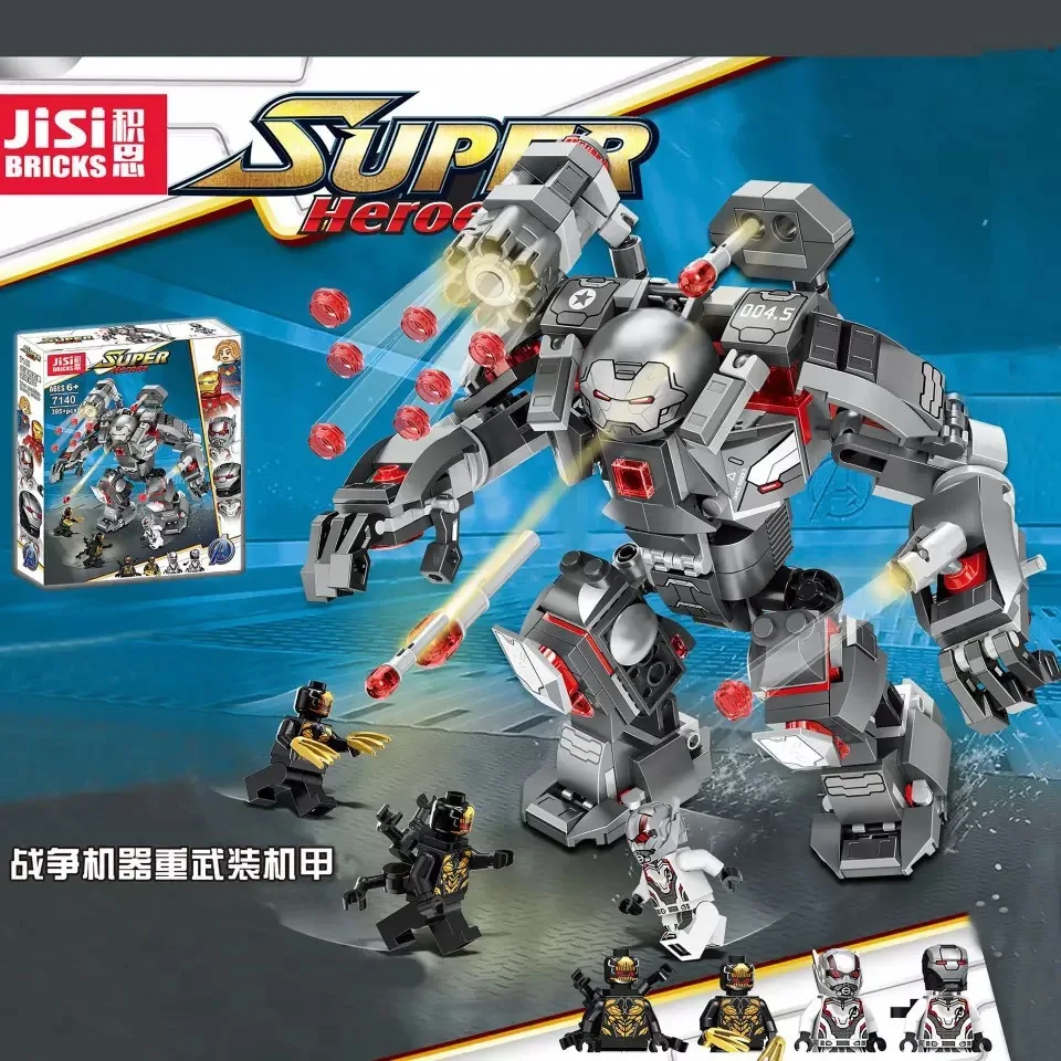 7140 395pcs Robot Constructor Model Kit Blocks Compatible LEGO Bricks Toys for Boys Girls Children Modeling
7140 395pcs Robot Constructor Model Kit Blocks Compatible LEGO Bricks Toys for Boys Girls Children Modeling