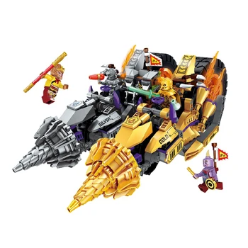 Enlighten 3805 513pcs Journey West Motorcycle Chase Street Race Of Snake Building Blocks Toys For Children 
Enlighten 3805 513pcs Journey West Motorcycle Chase Street Race Of Snake Building Blocks Toys For Children