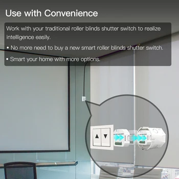 WiFi Mini Smart Curtain Switch Module Roller Blinds Shutter Motor Smart Life Tuya APP Control Work with Alexa Google
WiFi Mini Smart Curtain Switch Module Roller Blinds Shutter Motor Smart Life Tuya APP Control Work with Alexa Google
