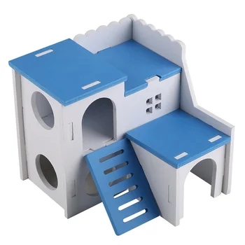Cute Small Animal Cages Rabbit Hamster House Double layer Skateboard Spinning Wheel Hamster Gerbil Mouse Pet Cage House
Cute Small Animal Cages Rabbit Hamster House Double layer Skateboard Spinning Wheel Hamster Gerbil Mouse Pet Cage House