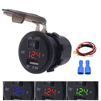 New Arrival High Quality 12V-24V Dual USB Charger LED Digital Display Voltage Amp Gauge Ammeter Voltmeter
New Arrival High Quality 12V-24V Dual USB Charger LED Digital Display Voltage Amp Gauge Ammeter Voltmeter