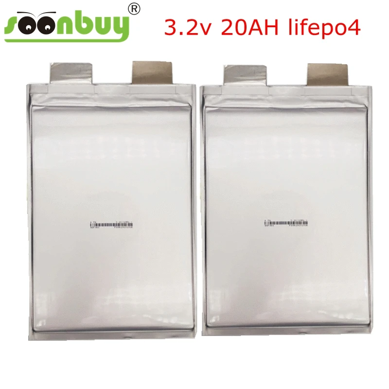 4 шт. Lifepo4 3 2 v 20ah Батарея нагнетания сотовый 100A 200A Ампер набор сделай сам для
