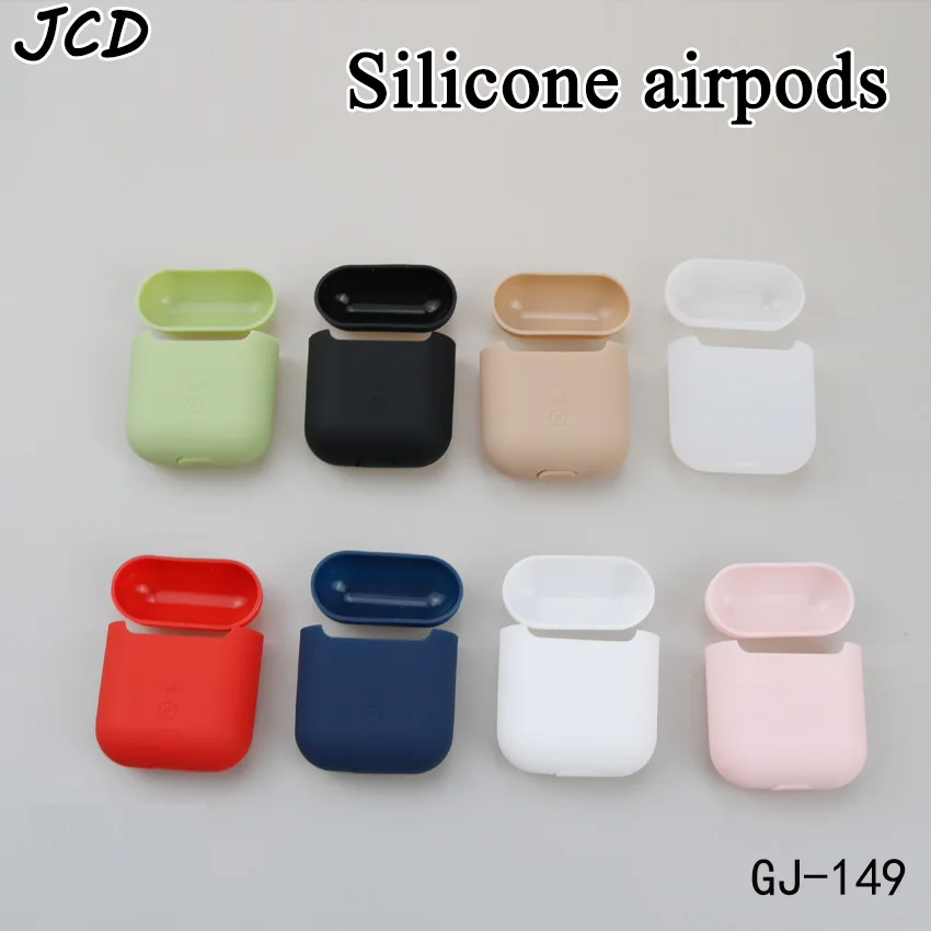 JCD 1pcs/lot Silicone For Apple One or Two Generation Airpods Protective Case iPhone Wireless Bluetooth Headphone Storage Box
JCD 1pcs/lot Silicone For Apple One or Two Generation Airpods Protective Case iPhone Wireless Bluetooth Headphone Storage Box