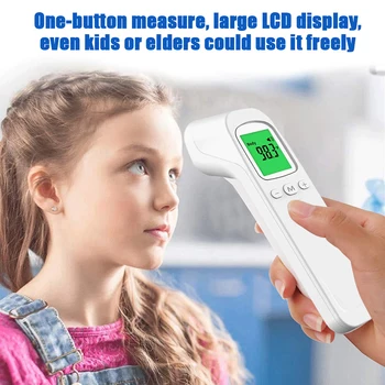 Baby thermometer gun thermometer forehead medical digital infrared forehead fever gun thermo 
Baby thermometer gun thermometer forehead medical digital infrared forehead fever gun thermo