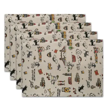 4pcs of table Placemat For Dining Table Rectangular Fabric Tablemat Kitchen Dinner Handmade Mat
4pcs of table Placemat For Dining Table Rectangular Fabric Tablemat Kitchen Dinner Handmade Mat