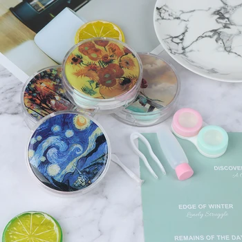 Fashion Portable ABS Plastic Storage Contact Lens Box Glitter Easy Carry Round Shine Eyes Care Kit Holder Contact Lens Case
Fashion Portable ABS Plastic Storage Contact Lens Box Glitter Easy Carry Round Shine Eyes Care Kit Holder Contact Lens Case