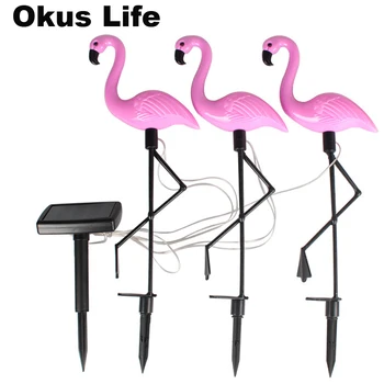 3PCS/Set LED Solar Garden Light Simulated Flamingo Lawn Lamp Waterproof Solar Led Lights Outdoor For Garden Decoration Lighting
3PCS/Set LED Solar Garden Light Simulated Flamingo Lawn Lamp Waterproof Solar Led Lights Outdoor For Garden Decoration Lighting