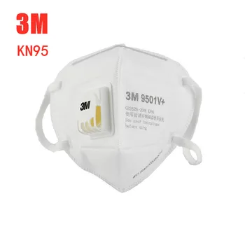 5PCS 3M 9501V+ Mask Anti Particulate Respirator Disposable Protective Face Mask with Valve Anti PM2.5 Dustproof Mouth Mask
5PCS 3M 9501V+ Mask Anti Particulate Respirator Disposable Protective Face Mask with Valve Anti PM2.5 Dustproof Mouth Mask