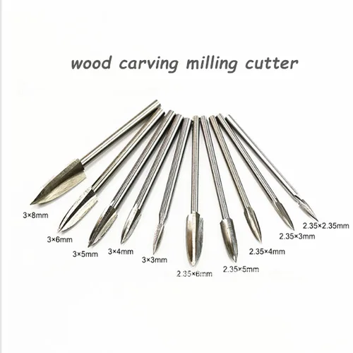5 size 1pcs 3mm Wood Milling Cutter Tool Carving Rasps 3-8mm White Steel Rotary Bit Tools
5 size 1pcs 3mm Wood Milling Cutter Tool Carving Rasps 3-8mm White Steel Rotary Bit Tools
