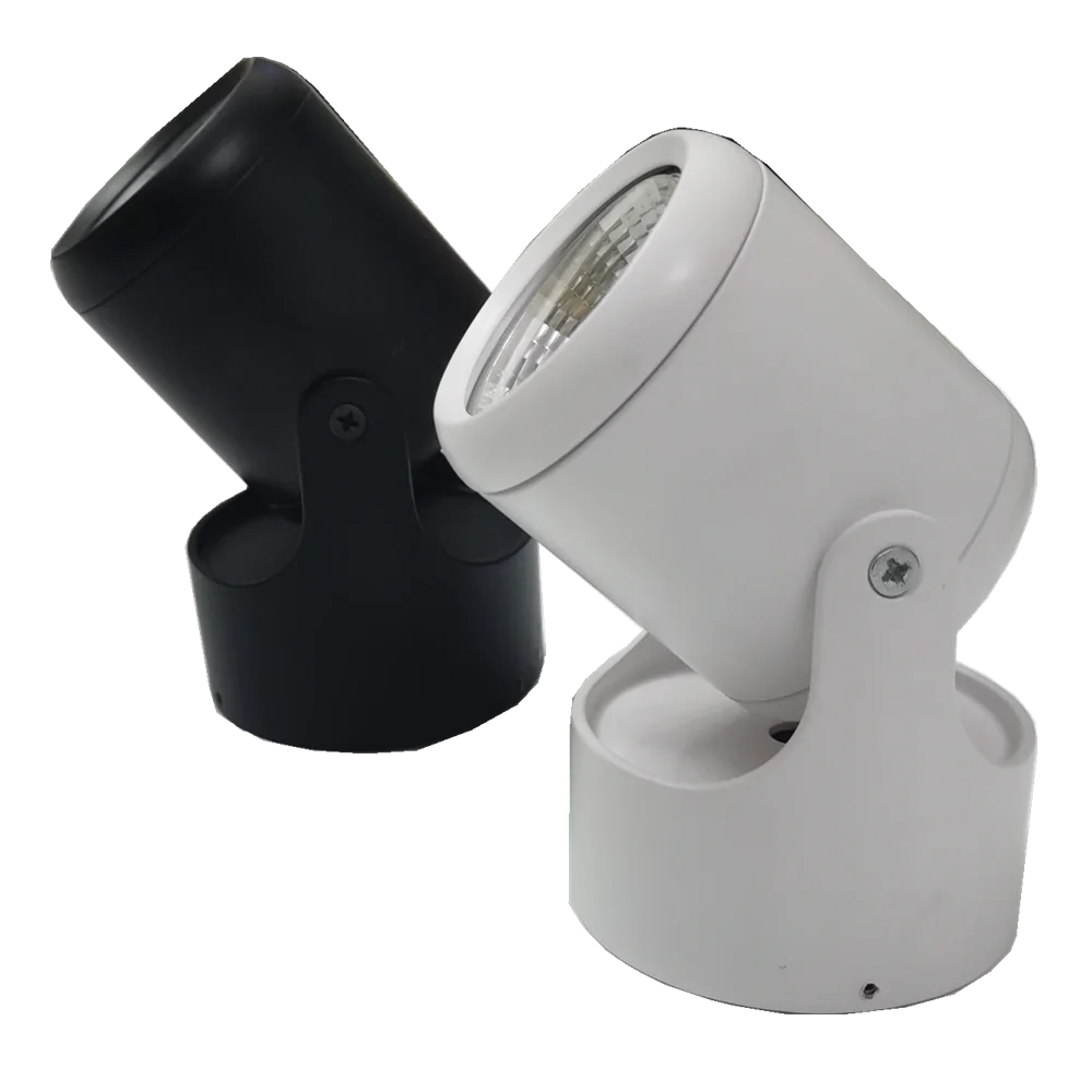 High quality Dimmable Rotating LED Downlights Surface Mounted adjustment COB AC85-265V 5W 10W 15W LED Ceiling Lamp Spot lights