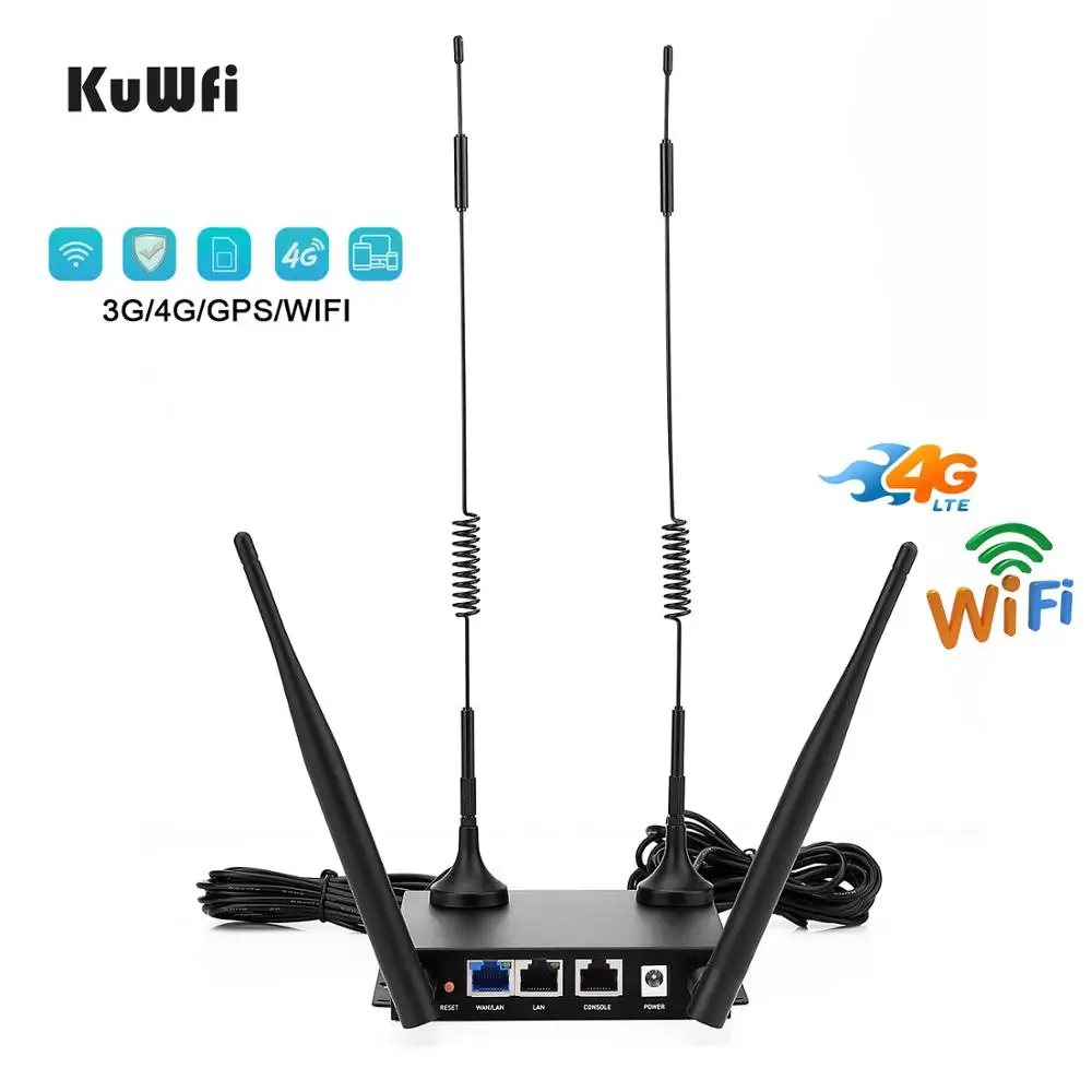 KuWfi Modem 4G LTE CPE Router 300Mbps Wireless CPE Routers Unlocked Wifi Router 4G Sim Card Slot Up to 32users
KuWfi Modem 4G LTE CPE Router 300Mbps Wireless CPE Routers Unlocked Wifi Router 4G Sim Card Slot Up to 32users