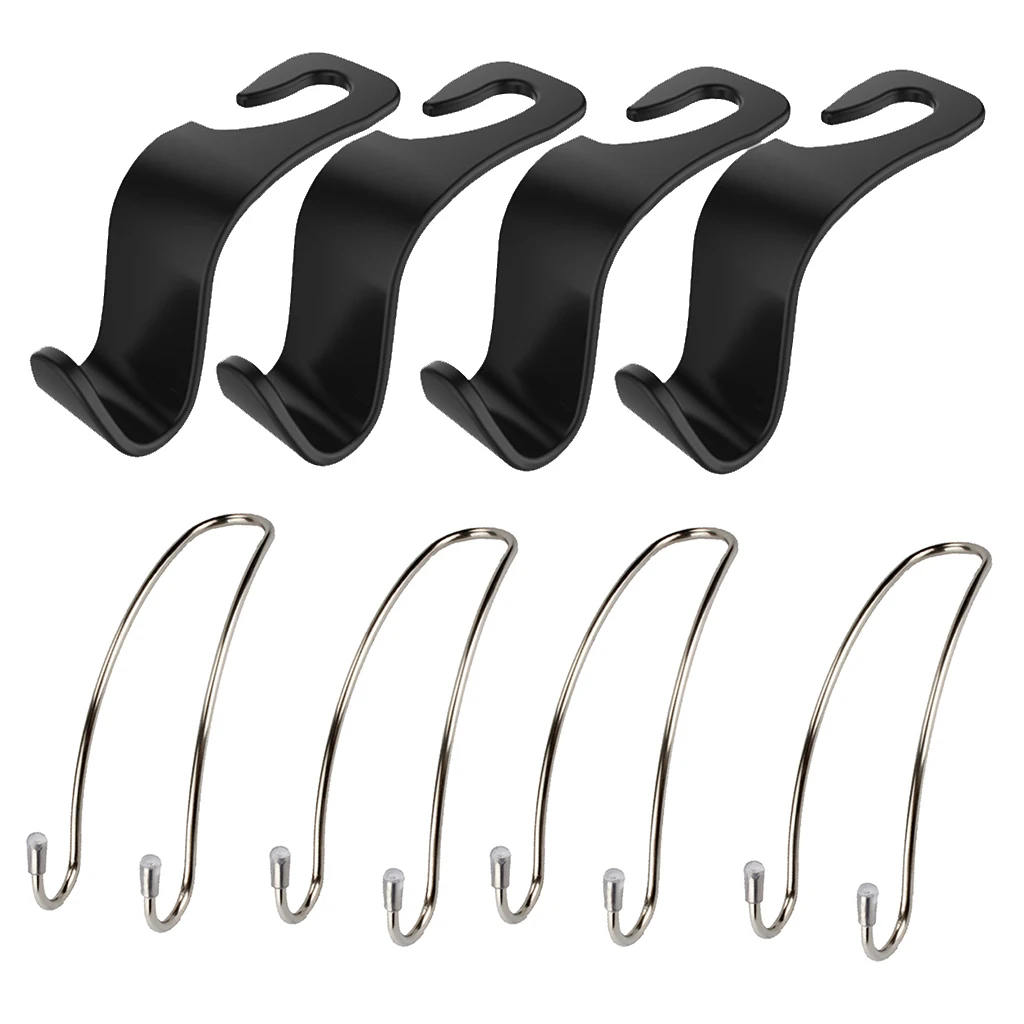 8 Pieces Car Seat Headrest Hooks, Back Front Seat Organizer + 4pcs Plastic Storage Hanger for Groceries Bag Handbag Purse 
8 Pieces Car Seat Headrest Hooks, Back Front Seat Organizer + 4pcs Plastic Storage Hanger for Groceries Bag Handbag Purse