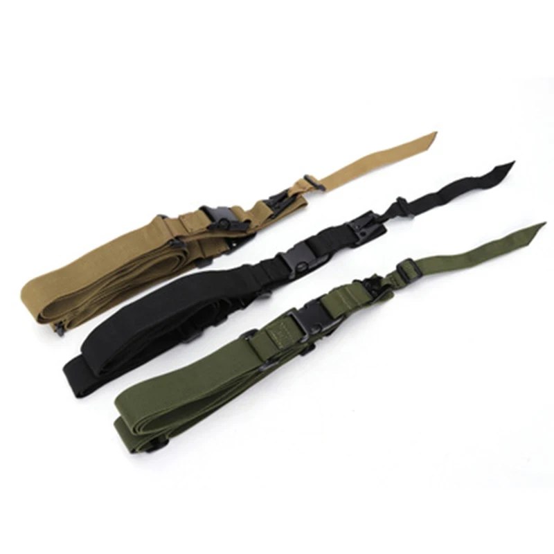 Three-point tactical rifle sling adjustable multi-function tactical safety belt mission rope outdoor hunting nylon rifle belt
Three-point tactical rifle sling adjustable multi-function tactical safety belt mission rope outdoor hunting nylon rifle belt