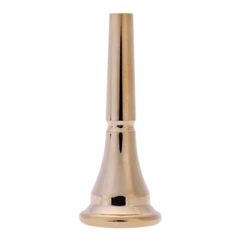 French Horn Mouthpiece with Durable Stylish Copper Alloy Golden 
French Horn Mouthpiece with Durable Stylish Copper Alloy Golden