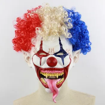 Creative Natural Latex Waterproof Environment-friendly Scary Latex Plush Clown Horror Mask Halloween Bar Party Supplies
Creative Natural Latex Waterproof Environment-friendly Scary Latex Plush Clown Horror Mask Halloween Bar Party Supplies
