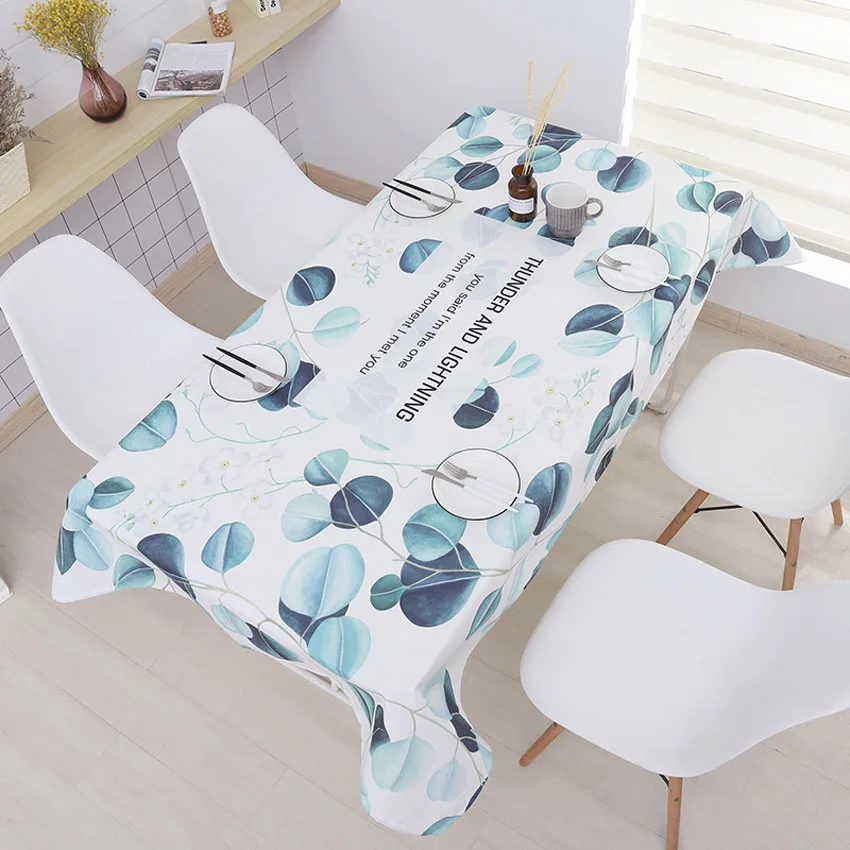 Europe Green Plants Leaves Table Cover Tablecloth Dustproof Furniture Dustproof Cover Picnic Decor Mat Home Party Toalha De Mesa
Europe Green Plants Leaves Table Cover Tablecloth Dustproof Furniture Dustproof Cover Picnic Decor Mat Home Party Toalha De Mesa