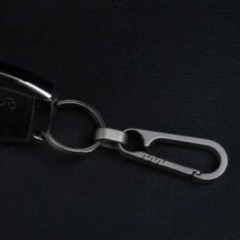 2019 Keychain Titanium Alloy Gray Blue Outdoor Camping Key Ring Portable Durable Titanium Backpack Buckle Lightweight Keychain
2019 Keychain Titanium Alloy Gray Blue Outdoor Camping Key Ring Portable Durable Titanium Backpack Buckle Lightweight Keychain