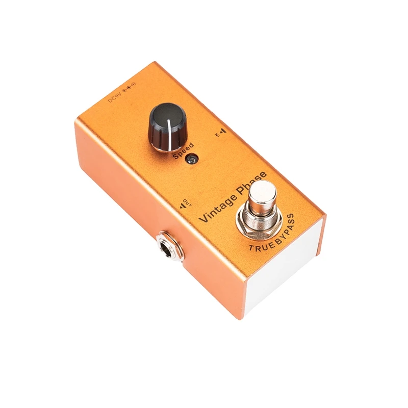 Vintage Phaser Guitar Effects Pedal Gain/Level/Tone Knob High Low Frequency Effect Pedals with True Bypass Switch
Vintage Phaser Guitar Effects Pedal Gain/Level/Tone Knob High Low Frequency Effect Pedals with True Bypass Switch