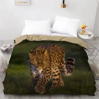 3D Printed Custom Design Duvet Cover Quilt Comforter Blanket Case Covers Bedding Set Animal Leopard Black 140x210cm Home Textile
3D Printed Custom Design Duvet Cover Quilt Comforter Blanket Case Covers Bedding Set Animal Leopard Black 140x210cm Home Textile