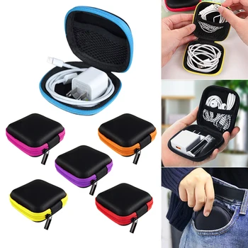 Portable Headphone Bag Mini Zipper Square Hard Storage Box Headset Case Aseismic Moisture Proof Earphone Bag hot
Portable Headphone Bag Mini Zipper Square Hard Storage Box Headset Case Aseismic Moisture Proof Earphone Bag hot
