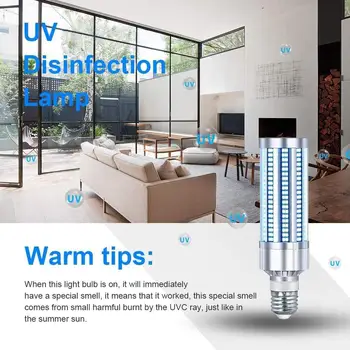 UV Germicidal Lamp Disinfection Sterilization Light Corn Bulb for School Office Home
UV Germicidal Lamp Disinfection Sterilization Light Corn Bulb for School Office Home