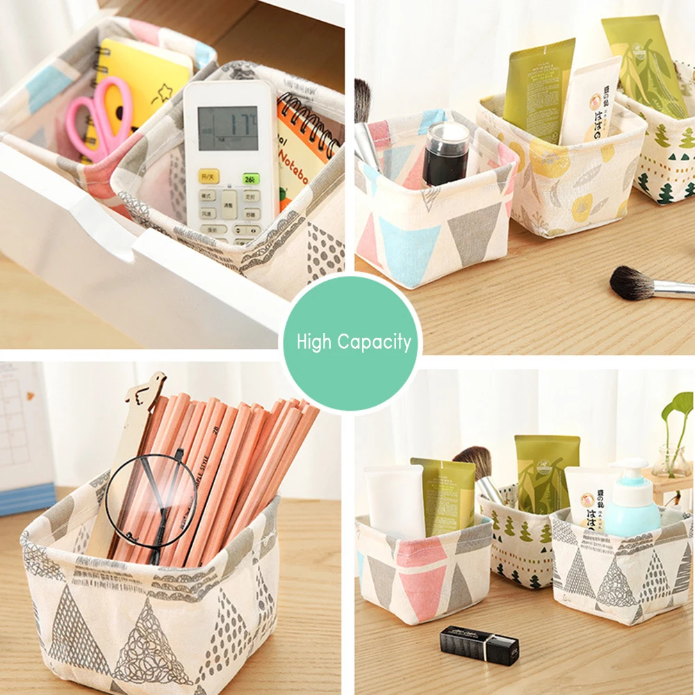 1pc Foldable Desktop Storage Basket Sundries Makeup Storage Box Small Cute Table Storage Basket Home Space-Saving Bags Organizer
1pc Foldable Desktop Storage Basket Sundries Makeup Storage Box Small Cute Table Storage Basket Home Space-Saving Bags Organizer