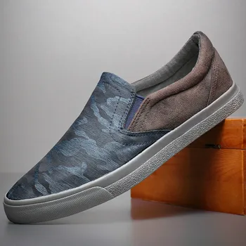 Brand New Camouflage Canvas Vulcanized Shoes Men Trendy Casual Loafer Shoe Youth Fashion Lazy Slip-On Sneakers BD20147
Brand New Camouflage Canvas Vulcanized Shoes Men Trendy Casual Loafer Shoe Youth Fashion Lazy Slip-On Sneakers BD20147