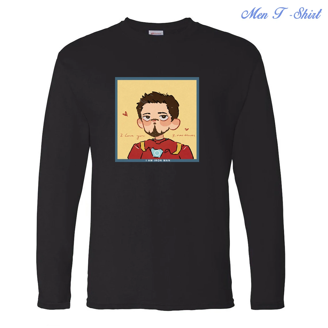 The Avengers I Love You 3000 Long Sleeve T-Shirt Men 2020 Autumn Tony Stark Iron Man Male Casual Tops Harajuku Cartoon T Shirts
The Avengers I Love You 3000 Long Sleeve T-Shirt Men 2020 Autumn Tony Stark Iron Man Male Casual Tops Harajuku Cartoon T Shirts