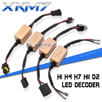 XKM7 LED Canbus Decoder H7 H4 H11 H1 D2 LED Headlight Resistor Tuning Bulbs Canceller Harness Error Free Car Lights Accessories
XKM7 LED Canbus Decoder H7 H4 H11 H1 D2 LED Headlight Resistor Tuning Bulbs Canceller Harness Error Free Car Lights Accessories