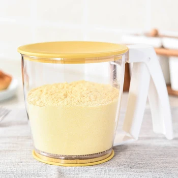 Hand-held Flour Sieve Fine Mesh Sugar Filter Manual Icing Sugar Powder Strainer Kitchen Pastry Tools Baking Tools
Hand-held Flour Sieve Fine Mesh Sugar Filter Manual Icing Sugar Powder Strainer Kitchen Pastry Tools Baking Tools