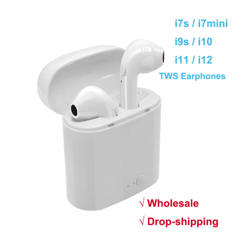 i12 I11 I9S i7s tws Bluetooth Earphone Wireless Earphones Touch control Earbuds 3D Surround Sound Support Dropshipping
i12 I11 I9S i7s tws Bluetooth Earphone Wireless Earphones Touch control Earbuds 3D Surround Sound Support Dropshipping