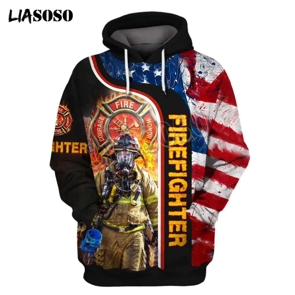 3D Printed Firefighter Graphics Men's tracksuit Hoodies Harajuku Hooded Sweatshirt Pullover Autumn Winter Thin Women Men clothes
3D Printed Firefighter Graphics Men's tracksuit Hoodies Harajuku Hooded Sweatshirt Pullover Autumn Winter Thin Women Men clothes