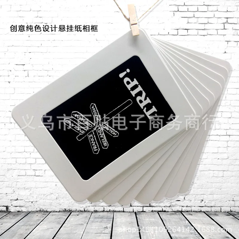 5 + 7-Inch 8 Hanging Paper Photo Frame Simple Northern European-Style Home Dormitory Decoration DIY With Painting Heart Combinat
5 + 7-Inch 8 Hanging Paper Photo Frame Simple Northern European-Style Home Dormitory Decoration DIY With Painting Heart Combinat