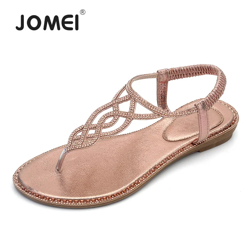 2019 Summer New Style Sandals Bohemian Sandals round-Toe Flat Sandals Split Toe Casual Shoes