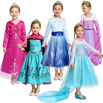 Kids Elsa New Dress Girl Anna Princess Cosplay Costume Children Snowman Olaf Role Playing Anime Film Fancy Outfits Chistmas Gift
Kids Elsa New Dress Girl Anna Princess Cosplay Costume Children Snowman Olaf Role Playing Anime Film Fancy Outfits Chistmas Gift