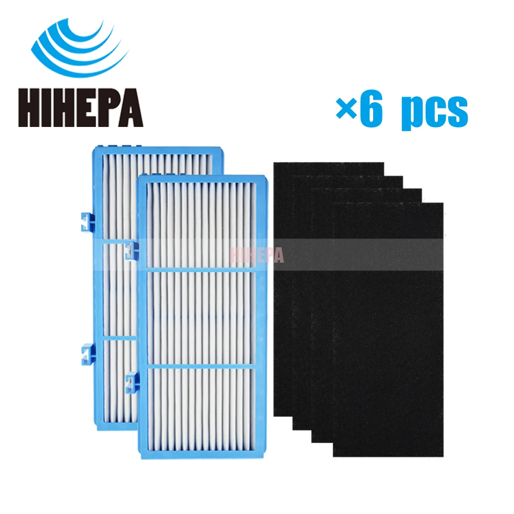 2 HEPA Filter + 4 Activated Charcoal Carbon Pre Filter for Holmes AER1 Total Air Filter, HAPF30AT for Purifier HAP242-NUC
2 HEPA Filter + 4 Activated Charcoal Carbon Pre Filter for Holmes AER1 Total Air Filter, HAPF30AT for Purifier HAP242-NUC