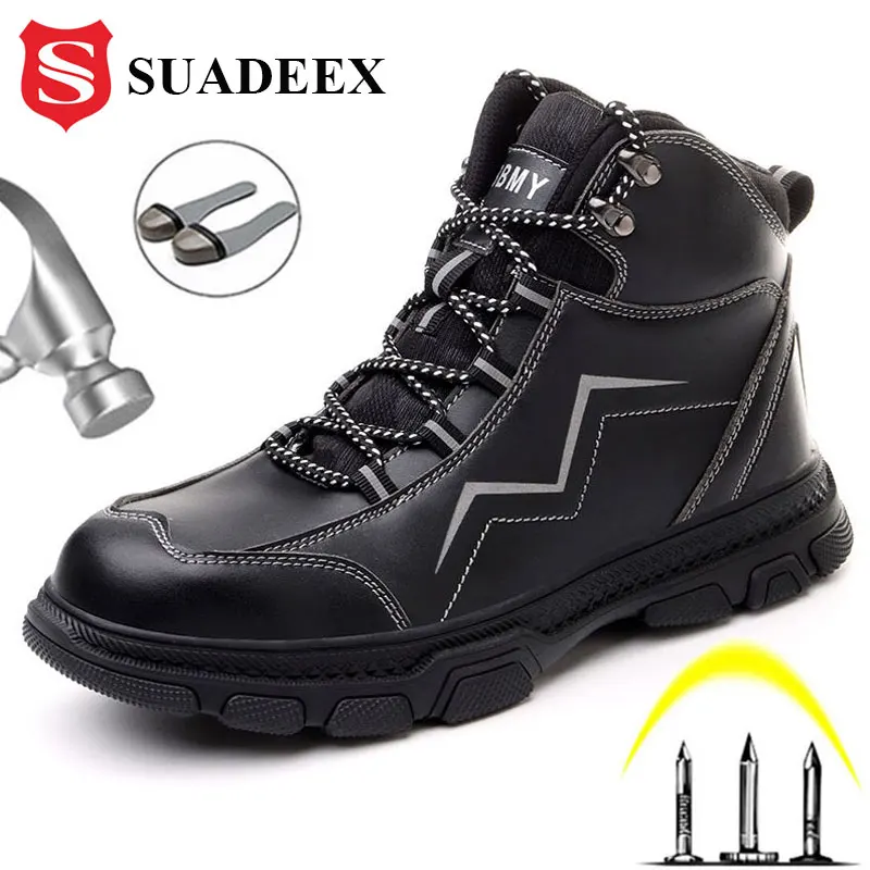 SUADEEX Men Boots Work Combat Shoes Outdoor Non-slip Military Boots Army boots men Winter Classic Men Safety Shoes Man Footwear
SUADEEX Men Boots Work Combat Shoes Outdoor Non-slip Military Boots Army boots men Winter Classic Men Safety Shoes Man Footwear