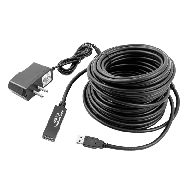 Replacement 15M High-Speed USB3.0 Extension Cable for Oculus Quest Link Cable with EU Plug
Replacement 15M High-Speed USB3.0 Extension Cable for Oculus Quest Link Cable with EU Plug