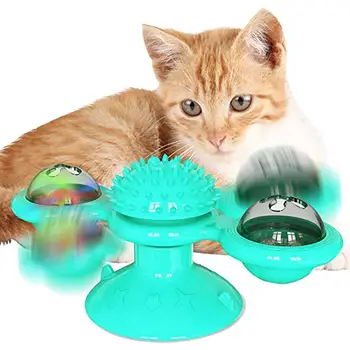 Windmill Cat Toy Interactive Turntable Massage Brush for Pet Kitty Scratching Tickle
Windmill Cat Toy Interactive Turntable Massage Brush for Pet Kitty Scratching Tickle