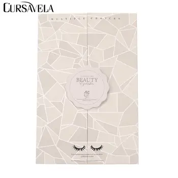 Cursavela False Eyelash Storage Book Makeup Display Container Eyelash Book Lash Sample Catalog Grafting Eyelashes Display Tools
Cursavela False Eyelash Storage Book Makeup Display Container Eyelash Book Lash Sample Catalog Grafting Eyelashes Display Tools