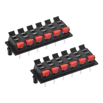 uxcell 2pcs 12 Way Speaker Terminal Clip Push Release Cable Terminal Strip WP12-03
uxcell 2pcs 12 Way Speaker Terminal Clip Push Release Cable Terminal Strip WP12-03