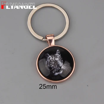 FLYANGEL Fashion Time Gem Cabochon Keychain Engraved Tiger Key Holder Jewelry Bag Charm Gifts For Tiger Lover Animal Lover
FLYANGEL Fashion Time Gem Cabochon Keychain Engraved Tiger Key Holder Jewelry Bag Charm Gifts For Tiger Lover Animal Lover
